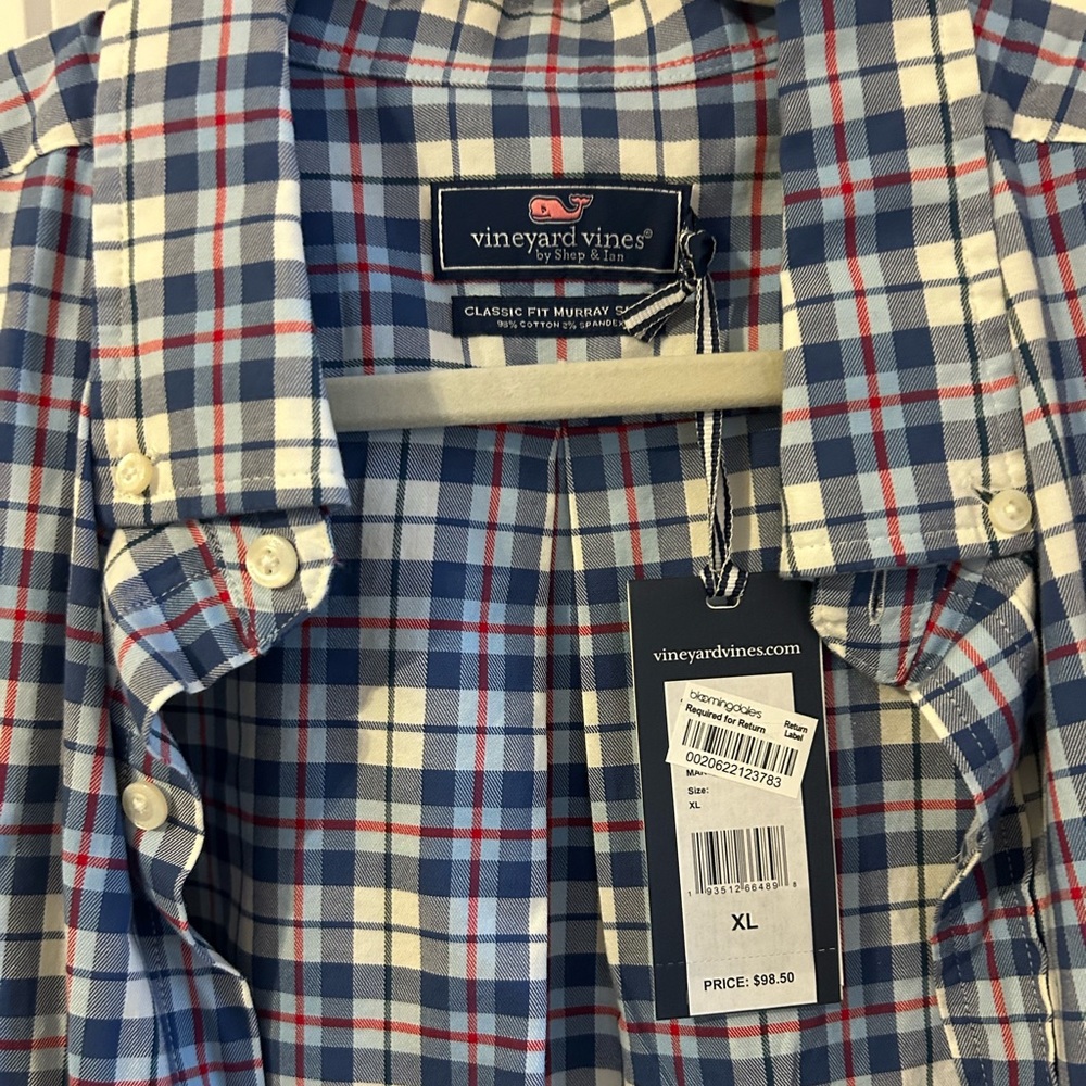 Vineyard Vines Classic Fit Men’s Long Sleeve - Picture 2 of 5